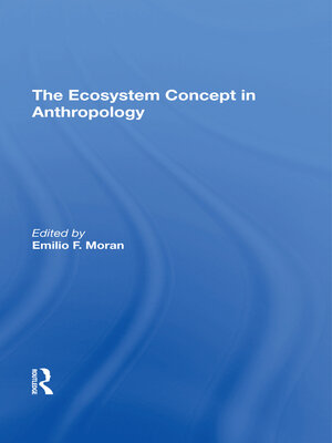 cover image of The Ecosystem Concept In Anthropology